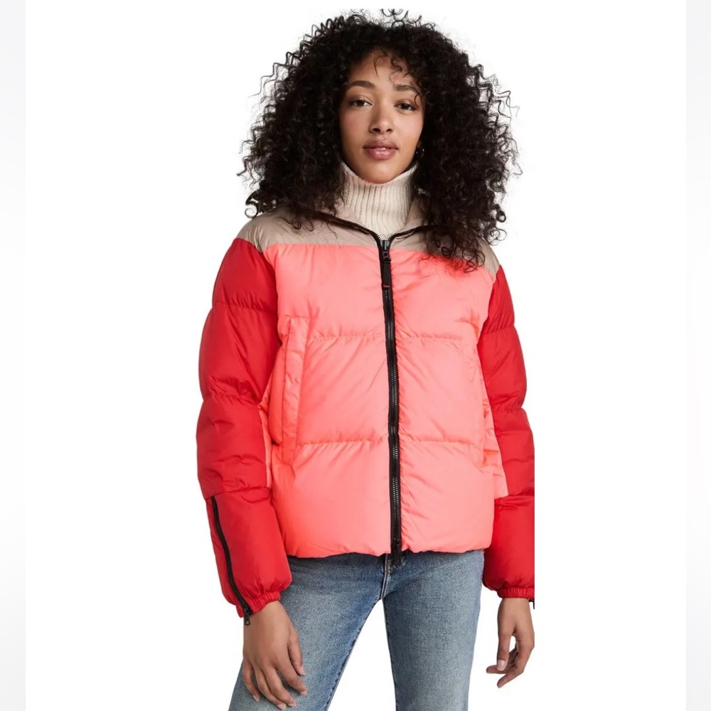 NWT Bogner Raissa Quilted Jacket Tan Size 6 or Small